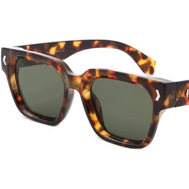 Rutrary Retro Square Sunglasses