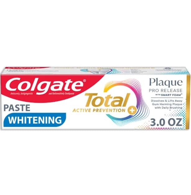 Colgate Total Plaque Pro Release Whitening Toothpaste