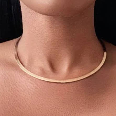 Minimalist Gold Choker