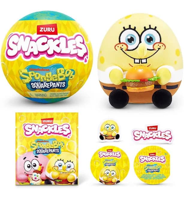 Snackles SpongeBob SquarePants 5-inch Plush