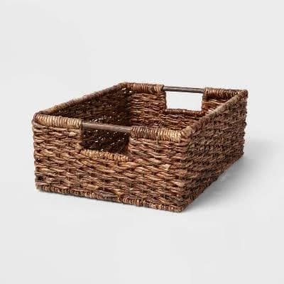 Brightroom Woven Abaca Folio Bin