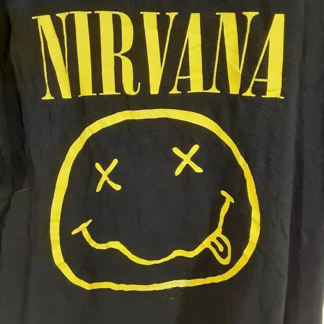Nirvana Smiley Face T-Shirt