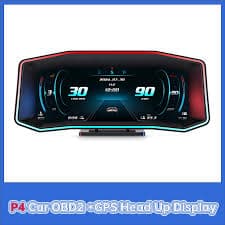 2024 New Head-Up Display OBD2+GPS Digital Speedometer On Board Computer with Fuel consumption turbine pressure - AliExpress 34
