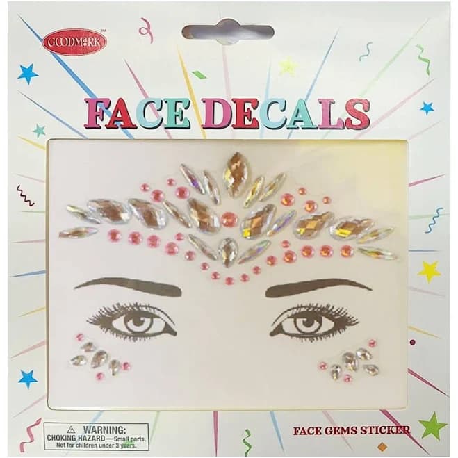 Goodmark USA All Characters Face Stickers