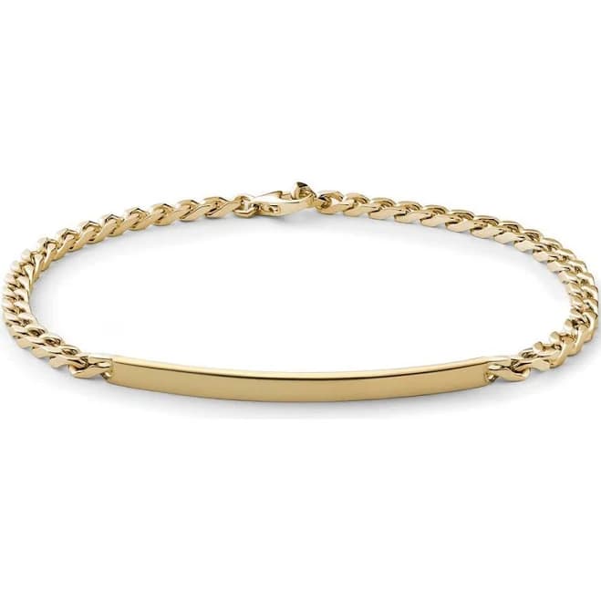 Miansai 14K Yellow Gold Vermeil ID Chain Bracelet