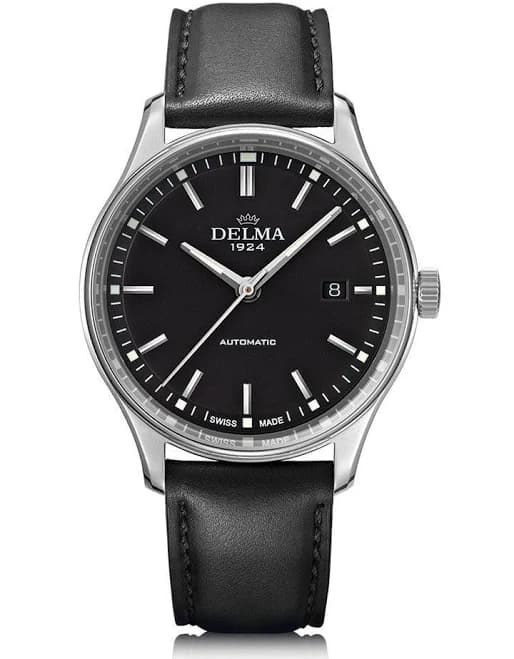 Delma Classic Steel Leather Strap