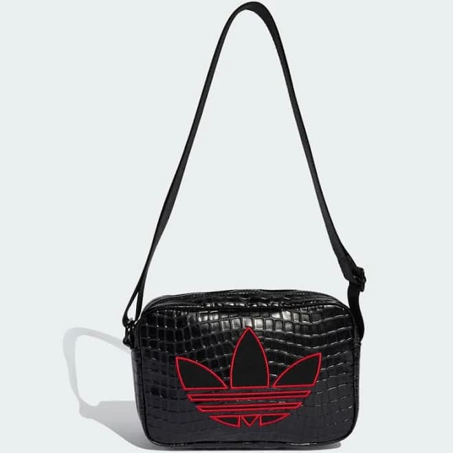 adidas Originals Croco Mini Airliner 2L Shoulder Bag