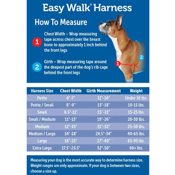 PetSafe Easy Walk Harness Red & Black Small 15-20"