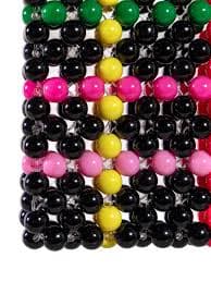 Nannacay Anna Beaded Tote Bag | Black | FARFETCH PH