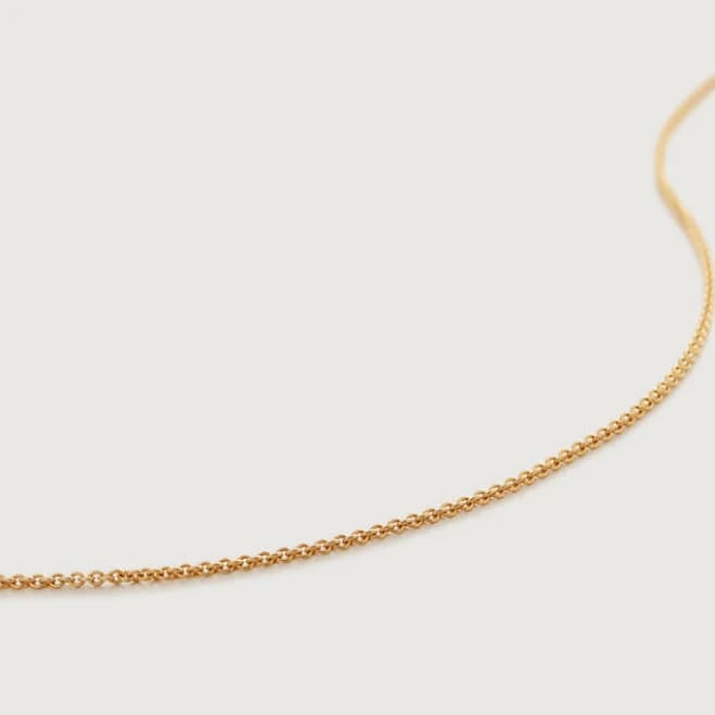 Monica Vinader Women's 18ct Yellow Gold-Plated Vermeil Sterling-Silver