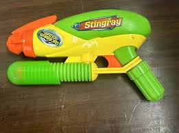 Super Soaker Stingray Water Warriors Water Gun Buzz Bee Toy USED FAST SHIPPING | eBay
