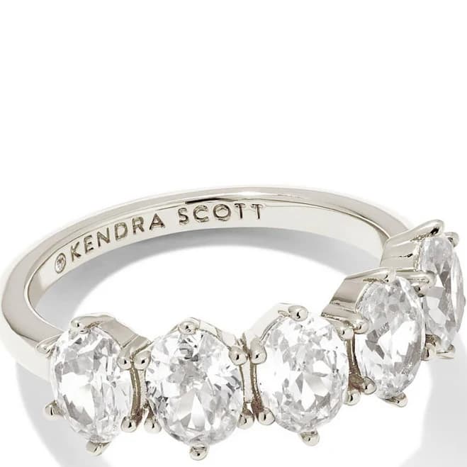 Kendra Scott Cailin Crystal Band Ring
