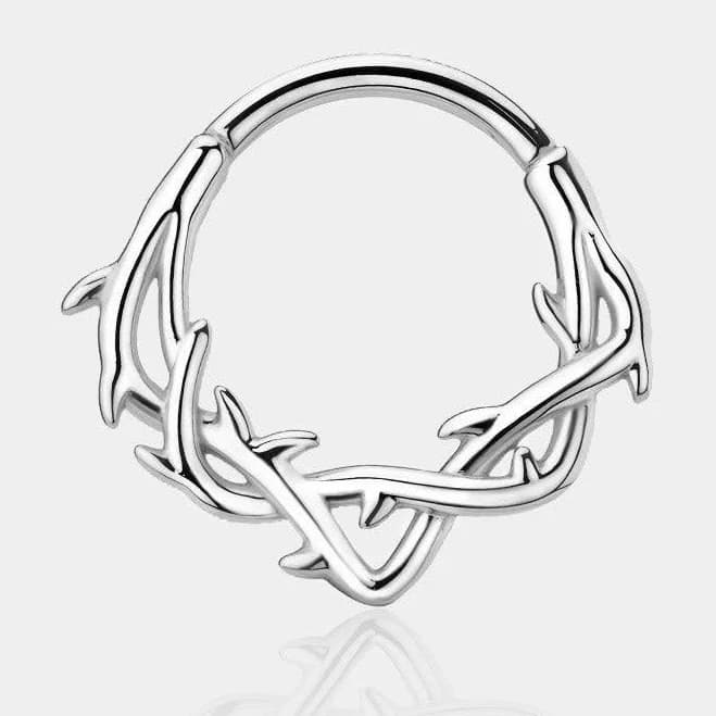 Oufer 316L Stainless Steel Vine Daith Septum Ring