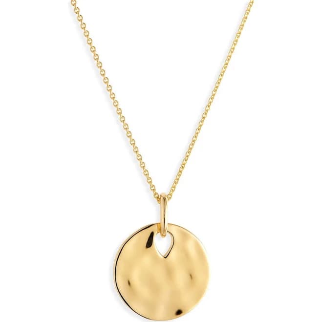 Monica Vinader Ziggy 18K Gold Vermeil Pendant Necklace