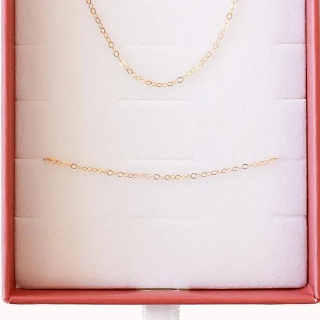 Whisper Chain Gift Set Waterproof + Hypoallergenic Jewelry 14k