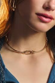 Chain Link Collar Necklace | Anthropologie