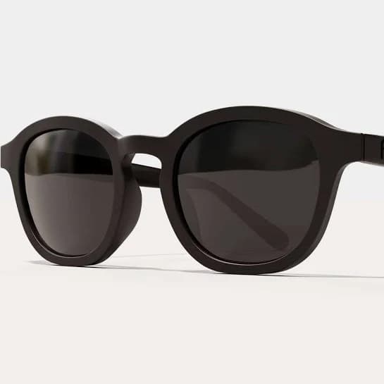 Scholar Extra-Wide Round Polarized Sunglasses