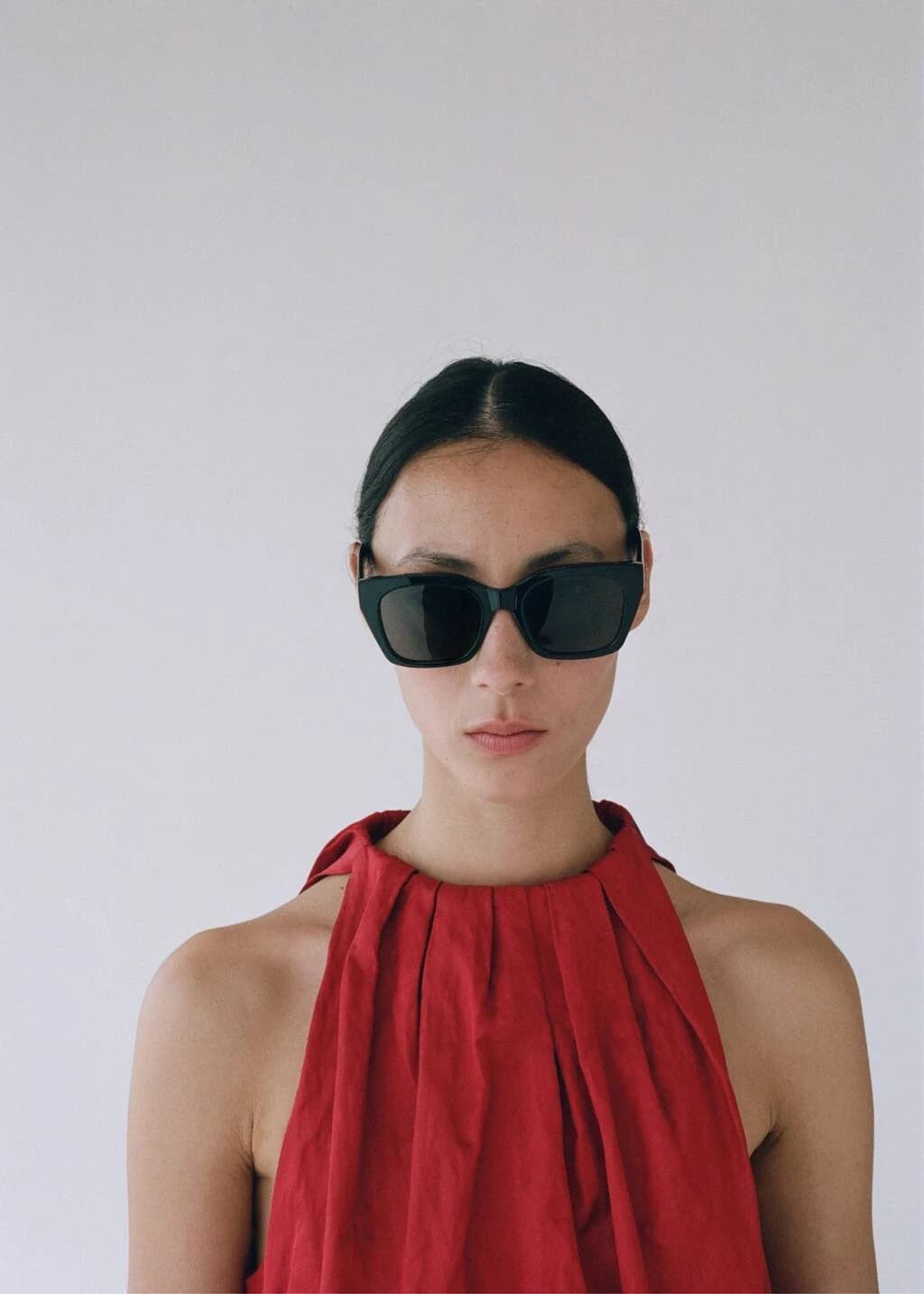 MANGO Women's Squared Sunglasses