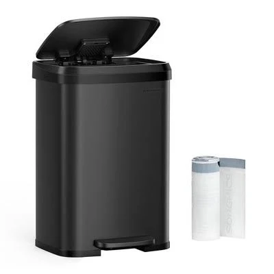SONGMICS 13 Gallon Kitchen Trash Can
