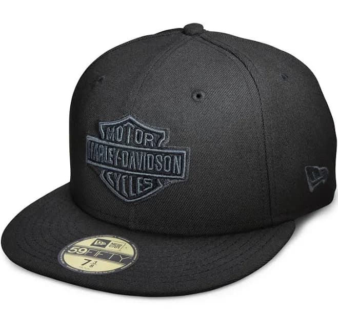 Harley-Davidson Men's Tonal Bar & Shield Logo Fitted 59FIFTY Cap