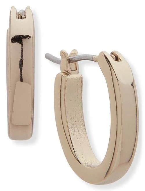 LAUREN Ralph Lauren Women's Small Oval Hoop Earrings