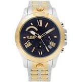 44MM Two-Tone Stainless Steel Chronograph Bracelet Watch