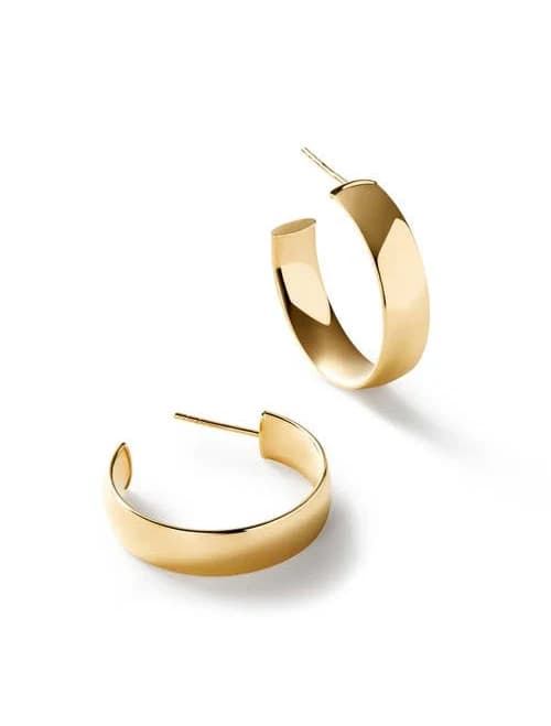 Ana Luisa 10K Gold Bold Hoops