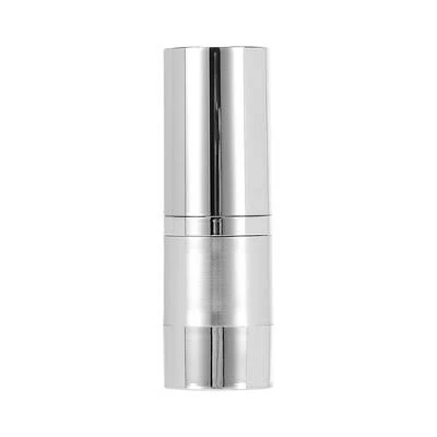 Unique Bargains All-Inclusive Airless Pump Lotion Bottle 1 PC 15ml Silver Tone