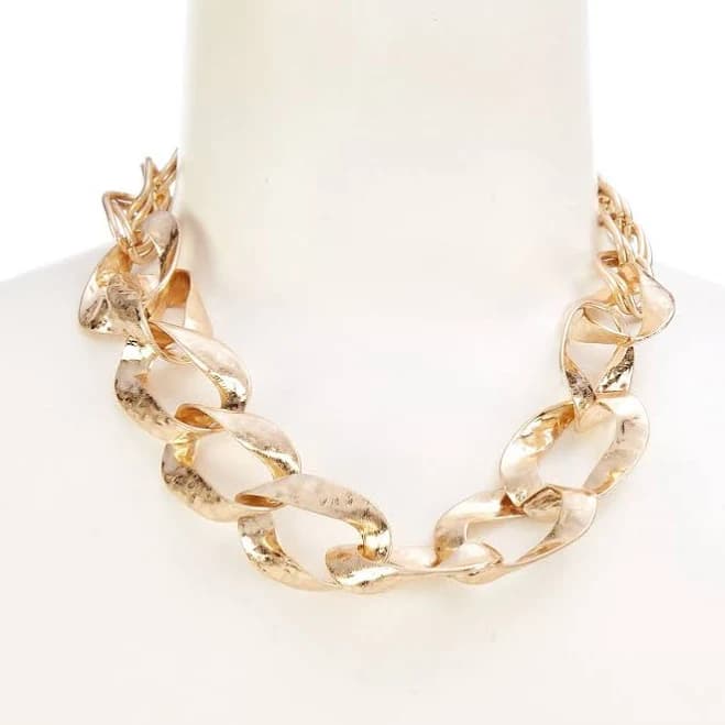 Southern Living Women's Oversized Link Collar Necklace
