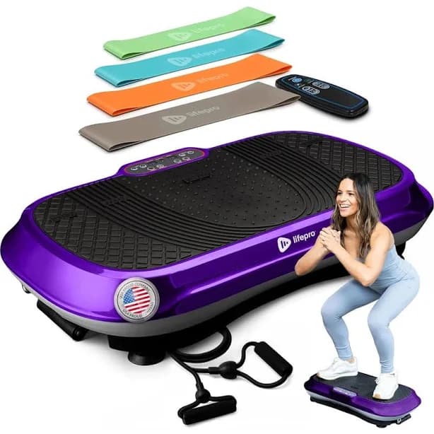 Lifepro Waver Vibration Plate Exercise Machine Full Body Vibrating Plate for Lymphatic Drainage