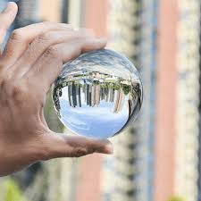 3X Transparent Color Glass Crystal Ball Healing Sphere Photography Props Ball Decor 30mm - Walmart.com