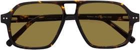 Grandpa Oversized Aviator Tinted Sunglasses Sunwear Lenses