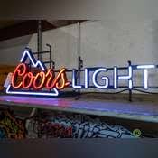 Coors Light LED Sign - Roller Auctions