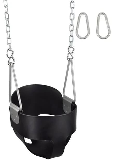 Swing Set Stuff Highback Full Bucket with Chains and Hooks