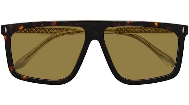 Vazquez Grandpa Oversized Trapezoid Sunglasses