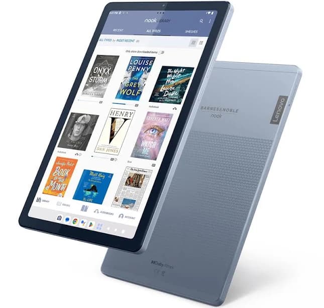 NOOK 9" Lenovo Tablet Frost Blue Edition