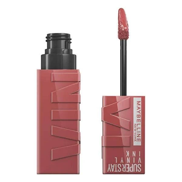 Maybelline Super Stay Vinyl Ink Liquid Lipstick - Long-Lasting High Shine Lip Makeup for Women