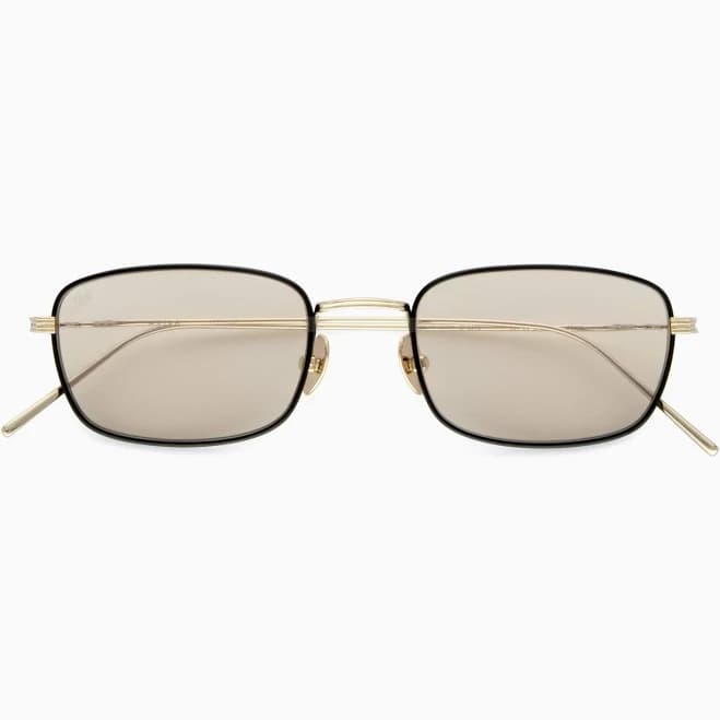 Akila Eyewear - Grace Sunglasses | Specs Collective, Gold/Matte Black w/ Beige Lenses