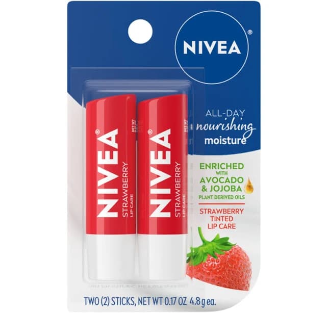 Nivea Lip Care Strawberry