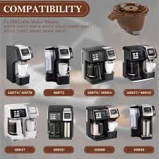 ChangTa New Brew Grounds Basket Replacement for Hamilton Beach Flex 49974 49940 49950 49966 49975 49976 2pack : Amazon.sg: Home