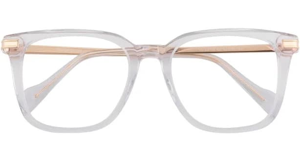 Memphis Square Petal Tortoise Acetate Eyeglasses for Women/Men