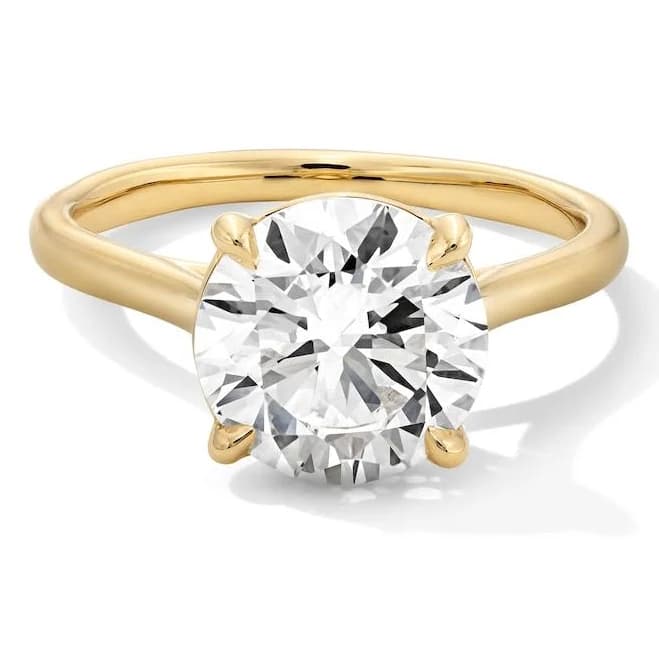 Zales 3 ct. Certified Lab-Grown Diamond Solitaire Engagement Ring in 14K
