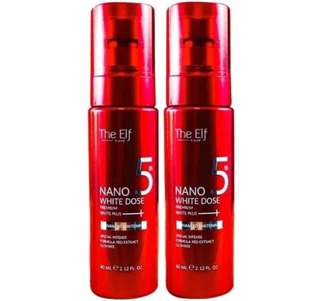 2x The Elf Nano White Dose Serum Premium Plus Reduce Dark Skin