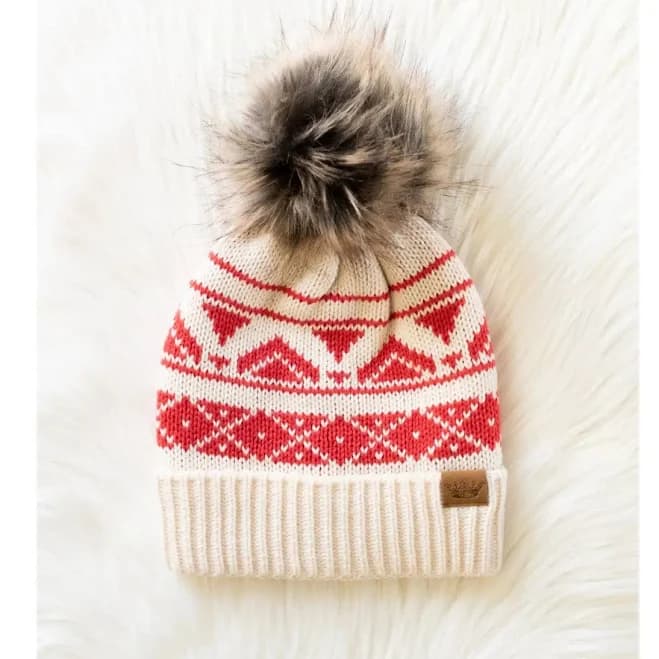 Winter Haven Cable Pom Hat