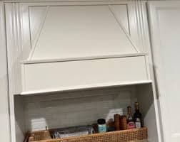 Modern Brass Range Hood: Custom Kitchen Wall Mount - Etsy