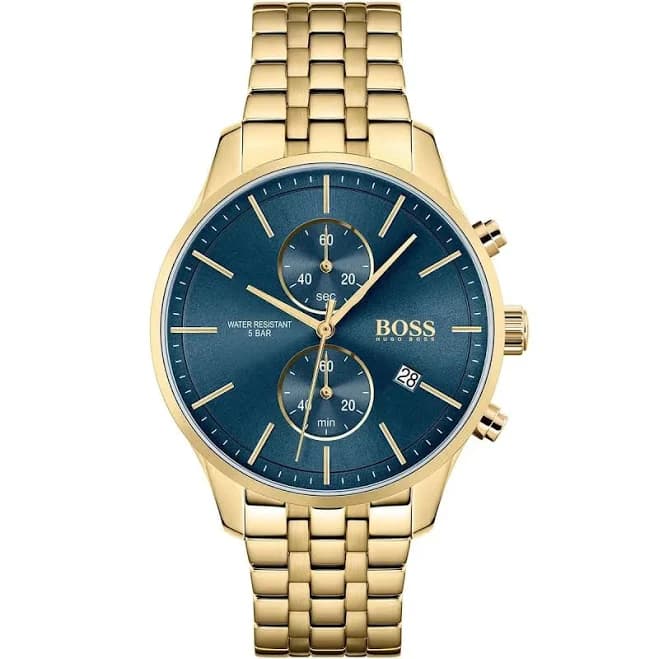 Hugo Boss Men's Chronograph 1513841 Gold Stainless Steel Quartz Watch