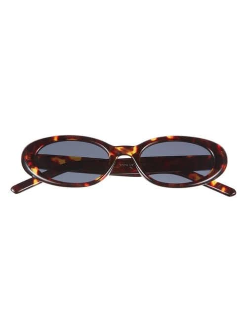BP. Narrow Oval Sunglasses in Tortoise at Nordstrom