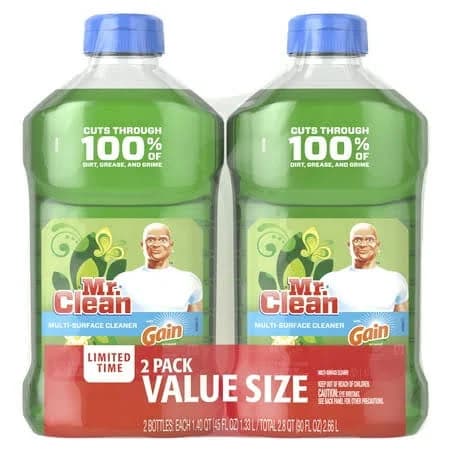 Mr. Clean Multipurpose Cleaning Solution Gain Original Fresh Scent