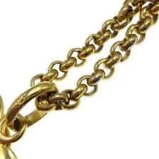 CHANEL | Jewelry | Chanel Heart Chain Pendant Necklace Gold 95p | Poshmark