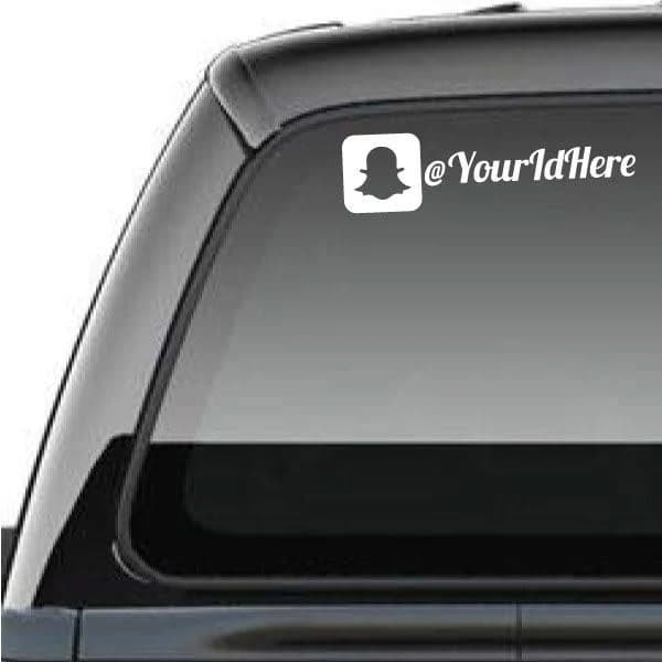 Vinyl Disorder Custom Snapchat Decal